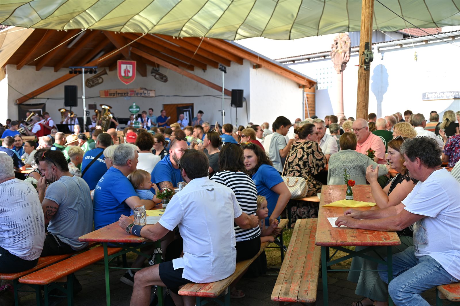 Geselliges Beisammensein am Ploo